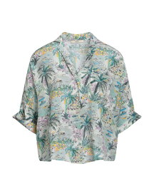 【送料無料】 セッソン レディース シャツ トップス Silk shirts & blouses Light green