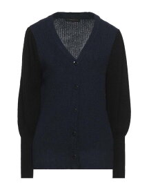 【送料無料】 アレッサンドロ デラクア レディース カーディガン アウター Cardigan Midnight blue