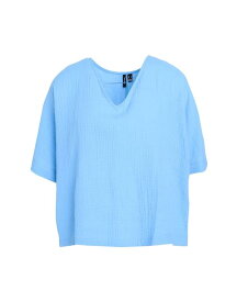 【送料無料】 ヴェロモーダ レディース Tシャツ トップス T-shirt Light blue