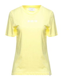 【送料無料】 ヴェルナ レディース Tシャツ トップス T-shirt Yellow
