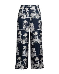 �}�b�N�X�}�[�� ���f�B�[�X �{�g���X �J�W���A���p���c ���C�h�p���c MAX MARA STUDIO Navy �l�C�r�[