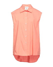 【送料無料】 セミクチュール レディース シャツ トップス Solid color shirts & blouses Salmon pink