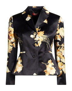 �}�b�N�X�}�[�� ���f�B�[�X �A�E�^�[ �W���P�b�g�E�u���]�� �e�[���[�h�W���P�b�g MAX MARA STUDIO Black �u���b�N