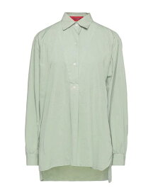 【送料無料】 ザ ジジ レディース シャツ トップス Patterned shirts & blouses Light green
