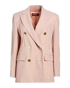 �}�b�N�X�}�[�� ���f�B�[�X �A�E�^�[ �W���P�b�g�E�u���]�� �e�[���[�h�W���P�b�g MAX MARA STUDIO Pink �s���N