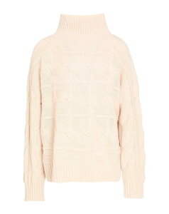 �}�b�N�X�}�[�� ���f�B�[�X �A�E�^�[ �j�b�g�E�Z�[�^�[�g���l�b�N MAX MARA STUDIO Beige �x�[�W��