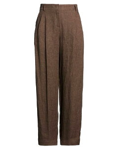 �}�b�N�X�}�[�� ���f�B�[�X �{�g���X �J�W���A���p���c ���C�h�p���c MAX MARA STUDIO Dark Brown �u���E��