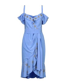 【送料無料】 モスキーノ レディース ワンピース トップス Midi dress Azure