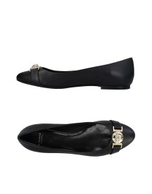 【送料無料】 ヴェルサーチ レディース ベルト アクセサリー Ballet flats Black