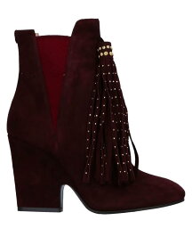 【送料無料】 ツインセット レディース ブーツ・レインブーツ ブーティ シューズ Ankle boot Deep purple