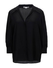 【送料無料】 ステラマッカートニー レディース シャツ トップス Silk shirts & blouses Black
