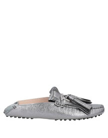 【送料無料】 トッズ レディース スリッポン・ローファー シューズ Loafers Silver