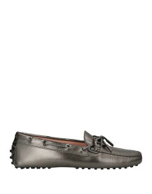 【送料無料】 トッズ レディース スリッポン・ローファー シューズ Loafers Silver