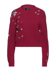 【送料無料】 ディースクエアード レディース ニット・セーター アウター Sweater Deep purple