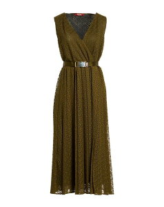 �}�b�N�X�}�[�� ���f�B�[�X �g�b�v�X �����s�[�X �p�[�e�B�h���X MAX MARA STUDIO Military Green �O���[��
