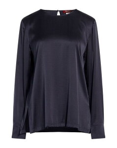 �}�b�N�X�}�[�� ���f�B�[�X �g�b�v�X �V���c MAX MARA STUDIO Navy �l�C�r�[