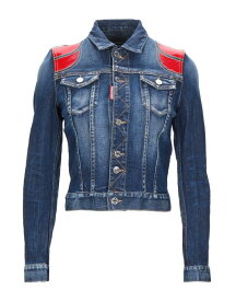 【送料無料】 ディースクエアード レディース ジャケット・ブルゾン アウター Denim jacket Blue