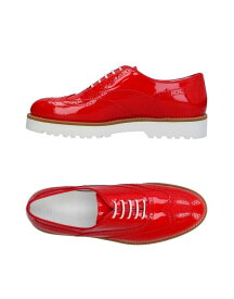 【送料無料】 ホーガン レディース スリッポン・ローファー シューズ Laced shoes Red