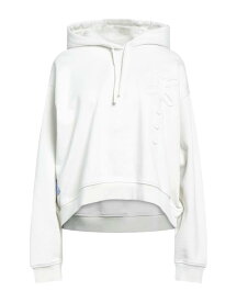 【送料無料】 McQアレキサンダーマックイーン レディース パーカー・スウェット アウター Hooded sweatshirt Off white