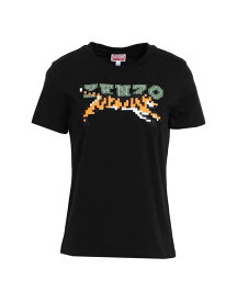 【送料無料】 ケンゾー レディース Tシャツ トップス T-shirt Black