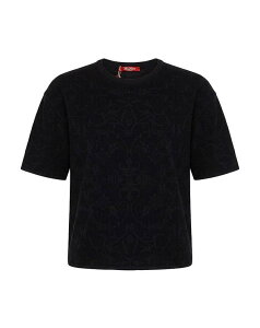 �}�b�N�X�}�[�� ���f�B�[�X �g�b�v�X �V���c MAX MARA STUDIO Black �u���b�N