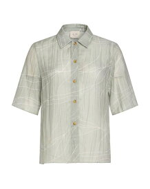 アリジ レディース トップス シャツ ALYSI Light Green グリーン