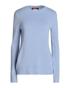 �}�b�N�X�}�[�� ���f�B�[�X �A�E�^�[ �J�[�f�B�K�� �J�V�~���j�b�g MAX MARA STUDIO Blue �u���[