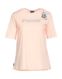 【送料無料】 フレッディ レディース Tシャツ トップス T-shirt Light pink