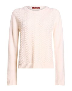 �}�b�N�X�}�[�� ���f�B�[�X �g�b�v�X �V���c �v���I�[�o�[ MAX MARA STUDIOff White �I�t�z���C�g