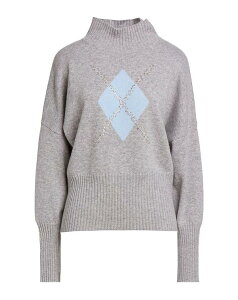 �}�b�N�X�}�[�� ���f�B�[�X �A�E�^�[ �j�b�g�E�Z�[�^�[�g���l�b�N MAX MARA STUDIO Light Gray �O���[