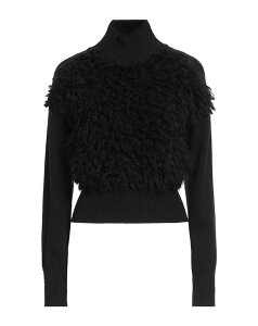 �}�b�N�X�}�[�� ���f�B�[�X �A�E�^�[ �j�b�g�E�Z�[�^�[�g���l�b�N MAX MARA STUDIO Black �u���b�N