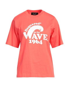 �f�B�[�X�N�G�A�[�h ���f�B�[�X �g�b�v�X T�V���c DSQUARED2 T�V���c Coral �R�[����