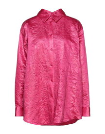【送料無料】 エムエスジイエム レディース シャツ トップス Solid color shirts & blouses Fuchsia