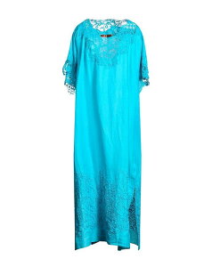 �G���}���m �V�F�����B�[�m ���f�B�[�X �g�b�v�X �����s�[�X �T�}�[�h���X ERMANNO SCERVINO Turquoise Blue �u���[