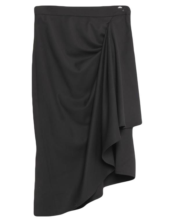  ロートレショーズ レディース スカート ボトムス Midi skirt Black 人気デザイナー