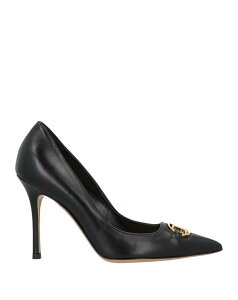 �G���U�x�b�^�t�����L ���f�B�[�X �V���[�Y �p���v�X ELISABETTA FRANCHI �p���v�X Black �u���b�N