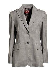 �}�b�N�X�}�[�� ���f�B�[�X �A�E�^�[ �W���P�b�g�E�u���]�� �e�[���[�h�W���P�b�g MAX MARA STUDIO Gray �O���[