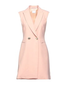 【送料無料】 メルシー レディース コート アウター Double breasted pea coat Light pink