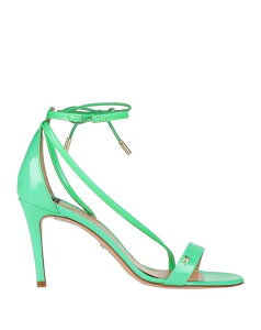 �G���U�x�b�^�t�����L ���f�B�[�X �V���[�Y �T���_�� ELISABETTA FRANCHI �T���_�� Lime Green ���C��