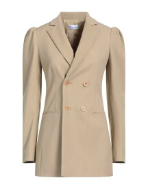 【送料無料】 レッドバレンティノ レディース ジャケット・ブルゾン ブレザー アウター Blazer Sand