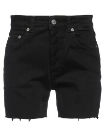 【送料無料】 デパートメントファイブ レディース ハーフパンツ・ショーツ デニムショーツ ボトムス Denim shorts Black