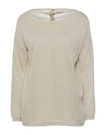 【送料無料】 ロッソピューロ レディース ニット・セーター アウター Sweater Beige