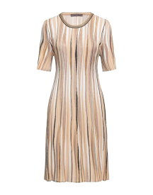 【送料無料】 ディー・エクステリア レディース ワンピース トップス Midi dress Sand