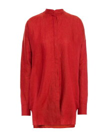【送料無料】 ボンダイボーン レディース シャツ リネンシャツ トップス Linen shirt Brick red