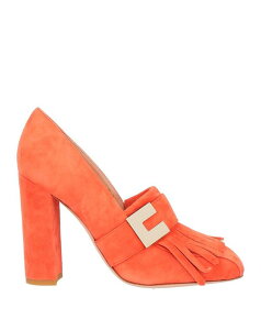 �G���U�x�b�^�t�����L ���f�B�[�X �V���[�Y ���J�V�� ELISABETTA FRANCHI ���J�V�� Tomato Red ���b�h