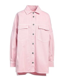 【送料無料】 ソロトレ レディース シャツ デニムシャツ トップス Denim shirt Pink