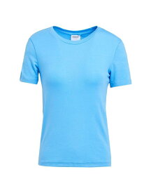 【送料無料】 ヴェロモーダ レディース Tシャツ トップス Basic T-shirt Azure
