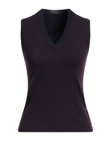 【送料無料】 クルチアーニ レディース ニット・セーター アウター Cashmere blend Dark purple