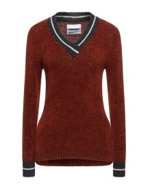 【送料無料】 ブランドユニーク レディース ニット・セーター アウター Sweater Brown