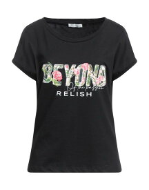 【送料無料】 レリッシュ レディース Tシャツ トップス T-shirt Black